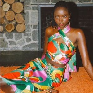 With Jean Naomi Geo Set NWT SIZE M